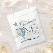 Bär in einem Ballon Weißbuch Gefallen Taschen Geschenktütchen (Ausgeschnitten)