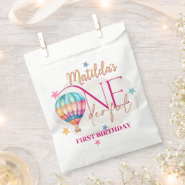 Bär in einem Ballon Weiße Gefälligkeitssäcke Geschenktütchen