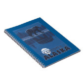 Bär in Mondlicht - Cordova, Alaska Notizblock (Rechte Seite)