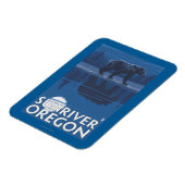 Bär in Mondlicht - Sun River, Oregon Magnet (Linke Seite)