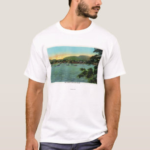 Bar-Insel-Ansicht des Bar-Hafens T-Shirt