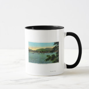Bar-Insel-Ansicht des Bar-Hafens Tasse