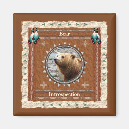 Bär - Introspection - Magnet (Vorne)