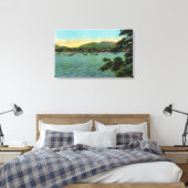 Bar Island Aussicht auf den Bar Hafen Leinwanddruck (Insitu (Schlafzimmer))