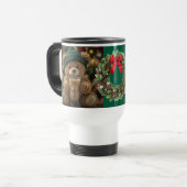 Bär-ista Kalter Teddybär Reisebecher (Vorderseite Links)
