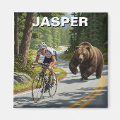 Bär jasper Canada Magnet (Vorne)