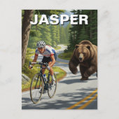 Bär jasper Canada Postkarte (Vorderseite)