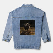 Bär Jeansjacke (Rückseite)