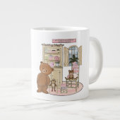 Bär - Jumbo-Tasse (Vorderseite Rechts)
