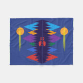 Bär & Junge Fleecedecke (Vorderseite (Horizontal))
