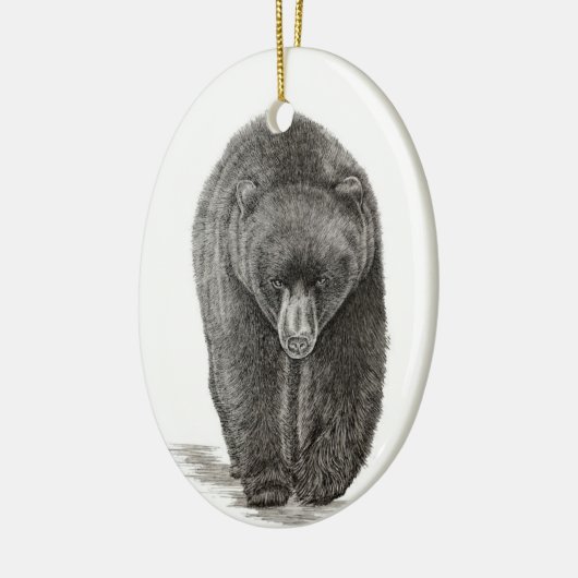 Bär Keramikornament (Links)