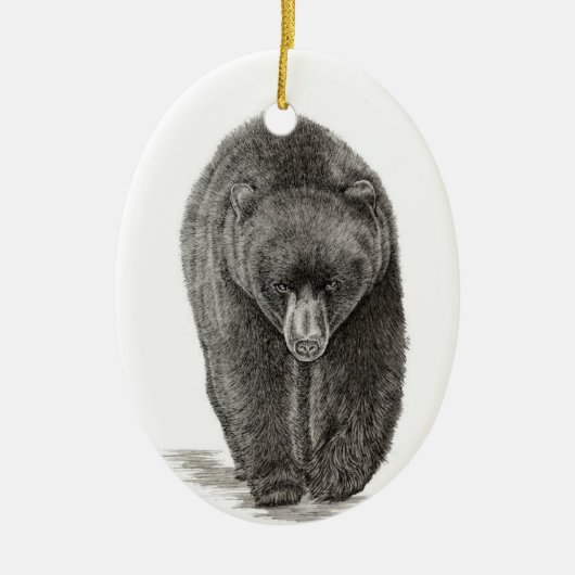 Bär Keramikornament (Vorne)