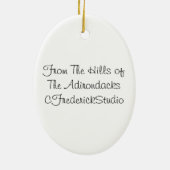 Bär Keramikornament (Hinten)