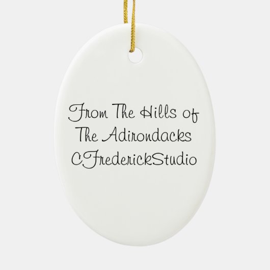 Bär Keramikornament (Hinten)