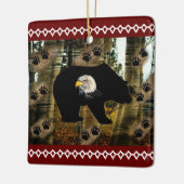 Bär Keramikornament (Links)