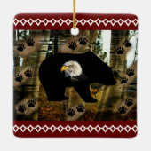Bär Keramikornament (Rückseite)