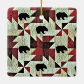 Bär Keramikornament (Rückseite)