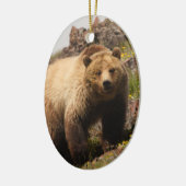Bär Keramikornament (Links)