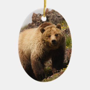 Bär Keramikornament