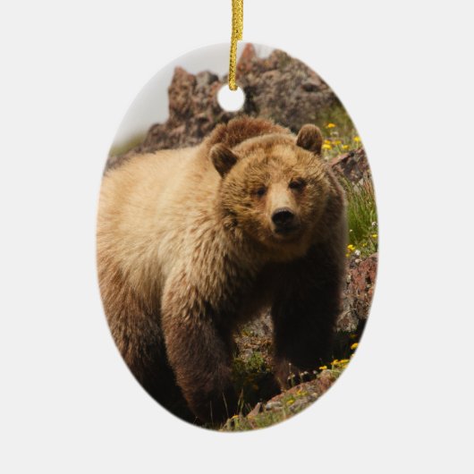 Bär Keramikornament (Vorne)