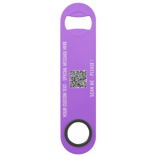 Bar-Key für den benutzerdefinierten QR-Code Scan-I Speed Flaschenöffner (Rückseite)