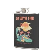 Bar/Kitchen Energy Flow Vinyl Wrapped Flask Flachmann (Links)