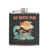 Bar/Kitchen Energy Flow Vinyl Wrapped Flask Flachmann (Vorderseite)