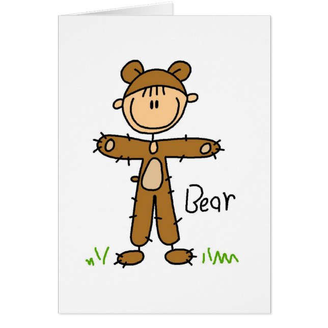 Bär kleiden oben T-Shirts und Geschenke (Vorne)
