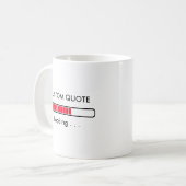 Bar laden | Benutzerdefiniertes Angebot | Geek Spa Kaffeetasse (Vorderseite Links)