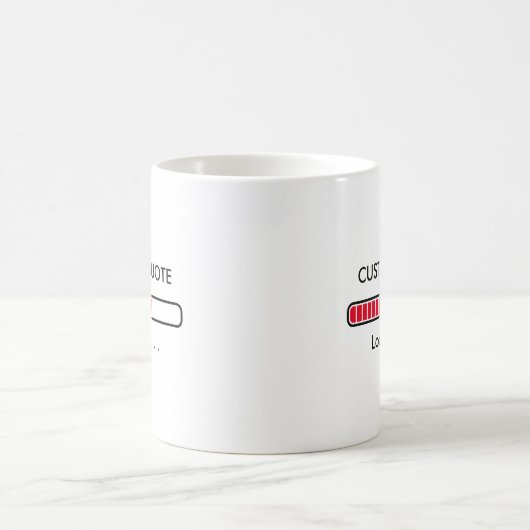 Bar laden | Benutzerdefiniertes Angebot | Geek Spa Kaffeetasse (Mittel)