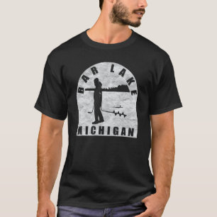 Bar Lake Ice Fischen T-Shirt