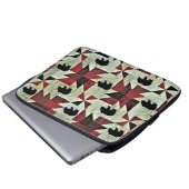 Bär Laptopschutzhülle (Vorne Knopf)