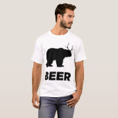 Bär, Lieber - Bier Funny Teirt Shirt (Vorne ganz)