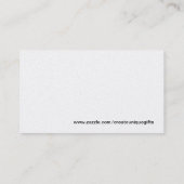 Bar-Lieferwagen-Linie Geschäfts-Karte Visitenkarte (Rückseite)