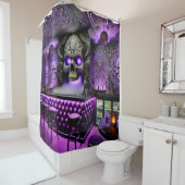 Bar lila duschvorhang (Beispiel)