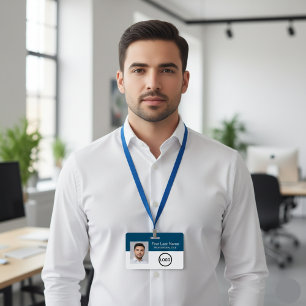 Bar-Logo des benutzerdefinierten Mitarbeiter-ID-Ab Ausweis