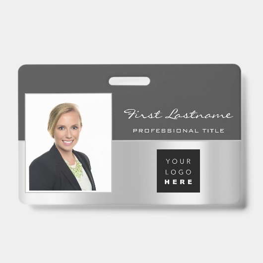 Bar-Logo-Name-Scanner für benutzerdefinierte Mitar Ausweis (Vorderseite)