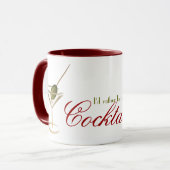 Bar-lustige Kaffee-Tassen Tasse (Vorderseite Links)