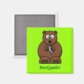 Bär Magnet (Vorderseite/Rückseite)