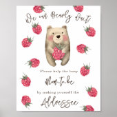 Bär - Mama des Empfängers Poster (Vorne)