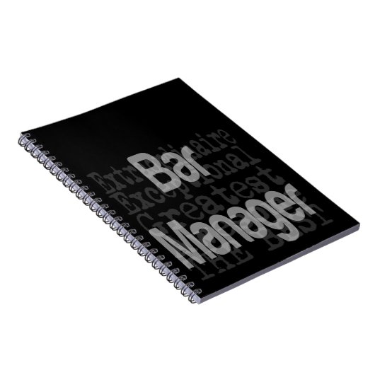 Bar Manager Notizblock (Rechte Seite)