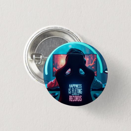 Bar Mat: Gewinnen hat Platten Button (Vorne & Hinten)