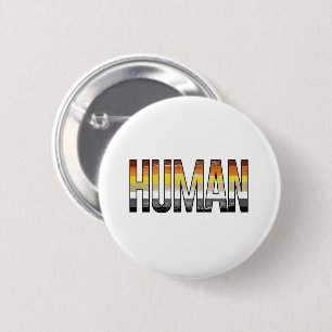 Bär Mensch Button