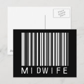BAR MIDWIFE DARK POSTKARTE (Vorne/Hinten)