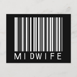 BAR MIDWIFE DARK POSTKARTE