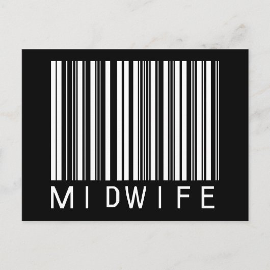 BAR MIDWIFE DARK POSTKARTE (Vorderseite)