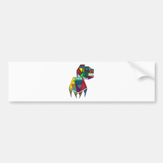 Bär mit allem autoaufkleber (Vorne)