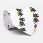 Bär mit allem krawatte (Gerollt)