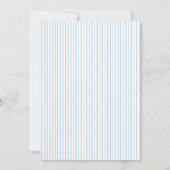 Bär mit Balloons Baby Boy Dusche Danke Karte (Rückseite)