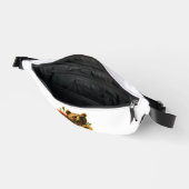 Bär mit Blume Bauchtasche (Offen)